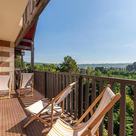 Cmg - Grand Duplex Avec Balcon A 500M De La Plage شقة دوفييل